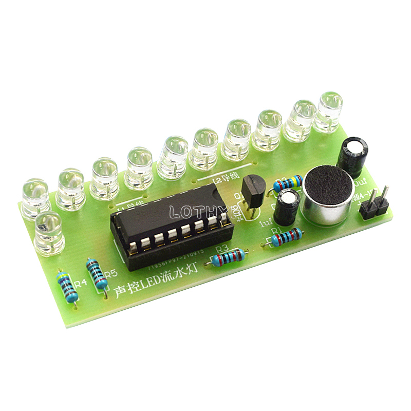 CD4017 Voice Control LED Water - Diy Electronics Gadget recensione e prezzo