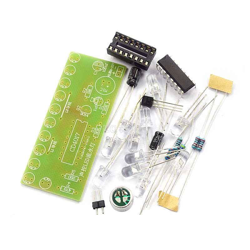 CD4017 Voice Control LED Water - Diy Electronics Gadget recensione e prezzo