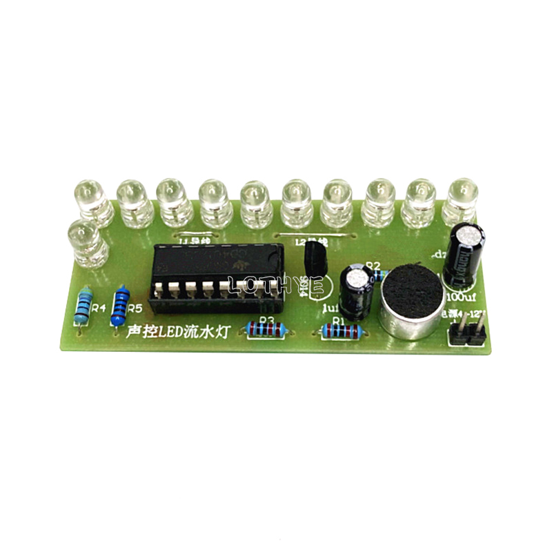CD4017 Voice Control LED Water - Diy Electronics Gadget recensione e prezzo