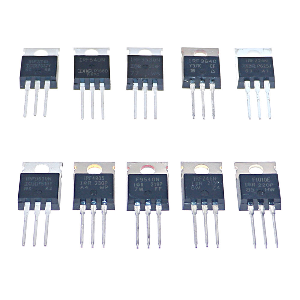 50Pcs 10 Values Mosfet Transis - Mosfet Transistor Set recensione e prezzo