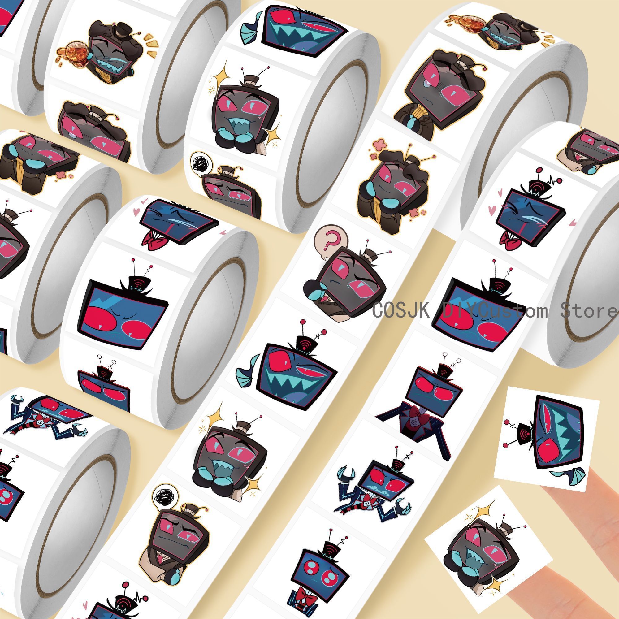 500Pc/Roll Anime Vox Q Version - Diy Q recensione e prezzo