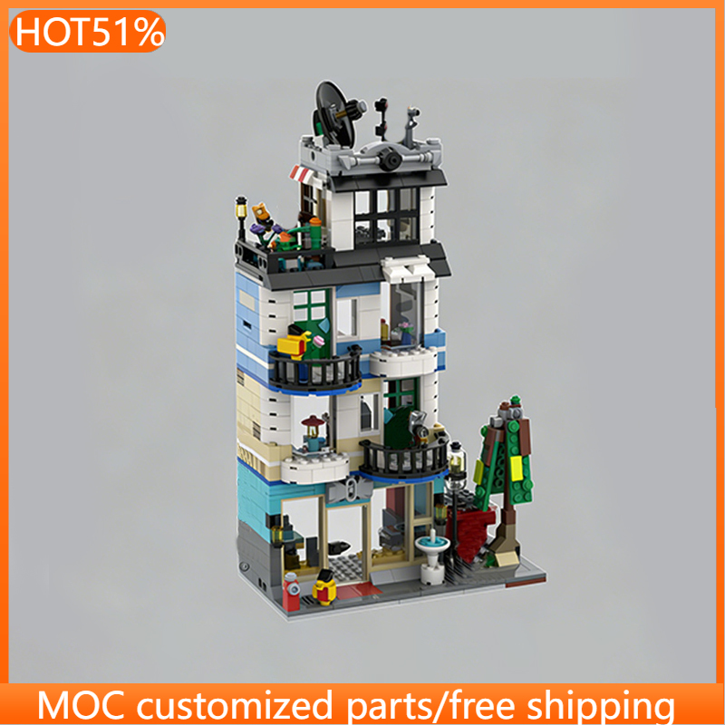 856 PCS Modular Building Apart - Diy Electronics Shop recensione e prezzo