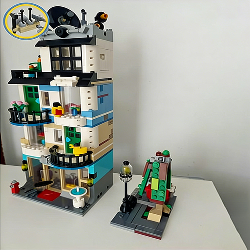 856 PCS Modular Building Apart - Diy Electronics Shop recensione e prezzo