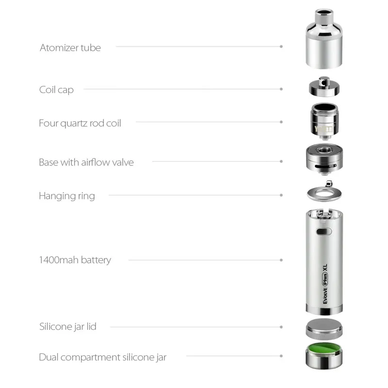 Original Yocan Evolve Plus XL  - Diy Vape Electronics recensione e prezzo