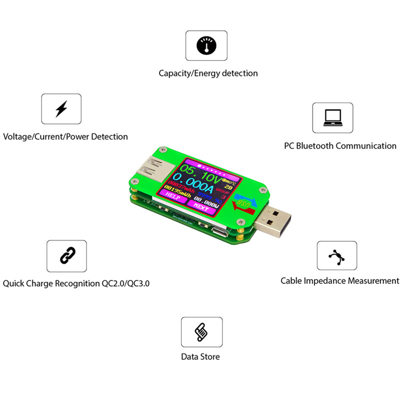 UM Series USB Color Display Te - Logic Analyzer Usb recensione e prezzo