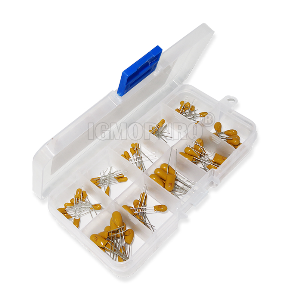 100PCS 10Value*10Pcs 16V Tanta - Capacitor Kit Assortment recensione e prezzo