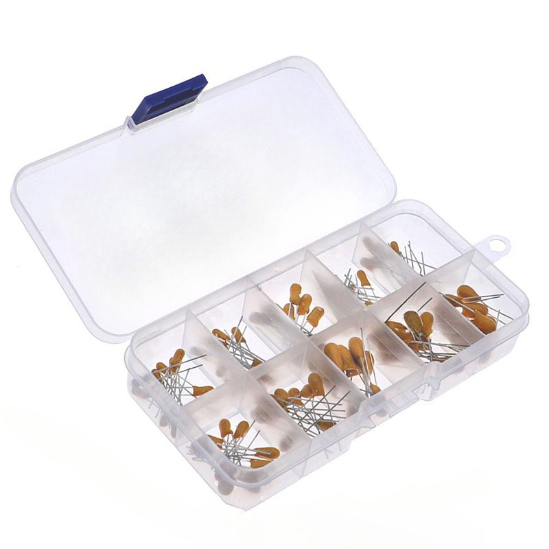 10Value 100pcs/box Tantalum Ca - Capacitor Kit Assortment recensione e prezzo