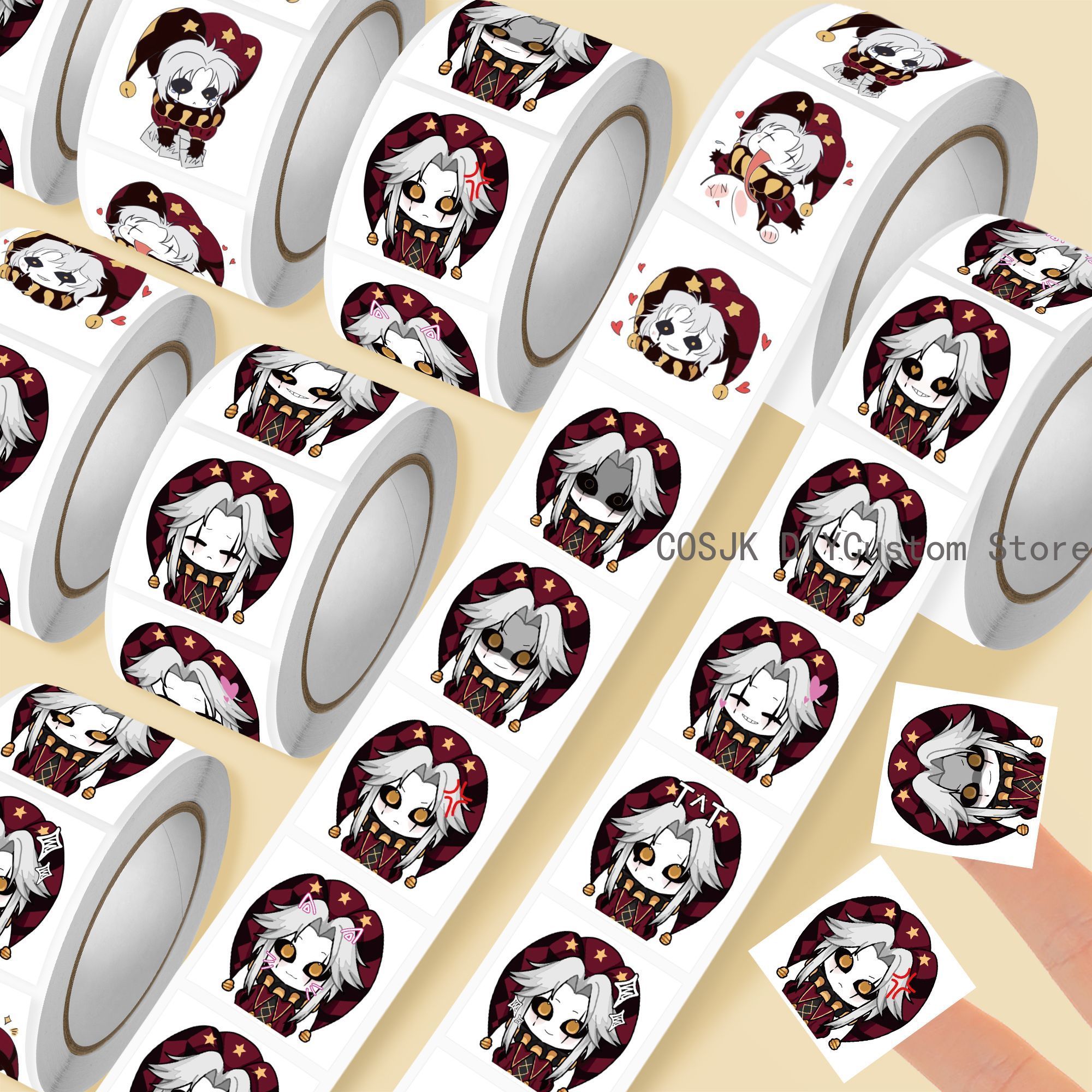 500Pc/Roll Anime Pierrot The F - Diy Q recensione e prezzo