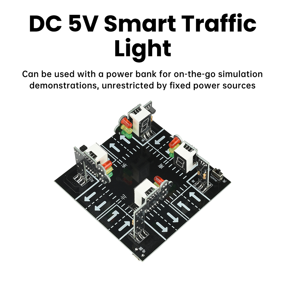 Traffic Light Simulator Kit wi - Diy Electronics Kits For Adults recensione e prezzo