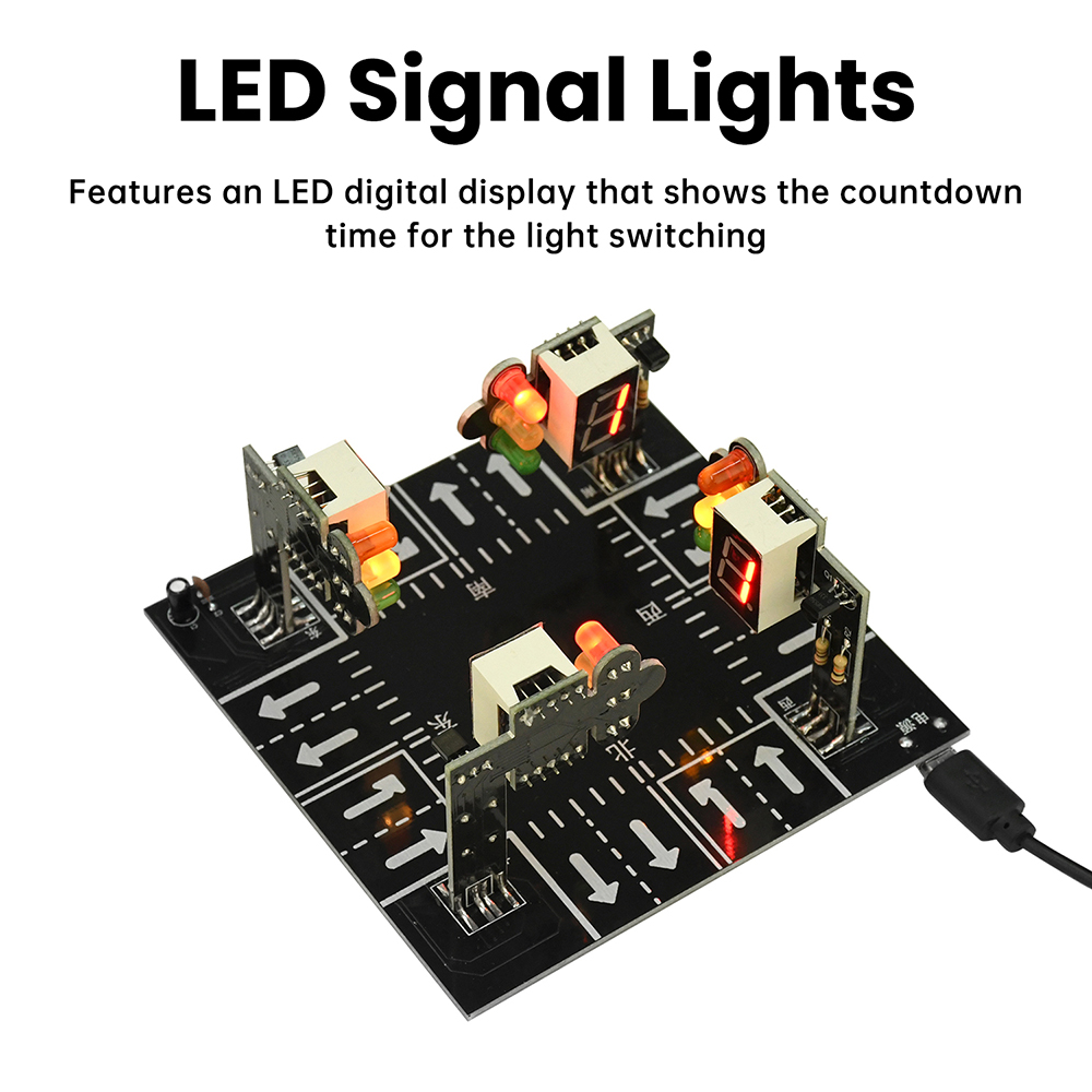Traffic Light Simulator Kit wi - Diy Electronics Kits For Adults recensione e prezzo