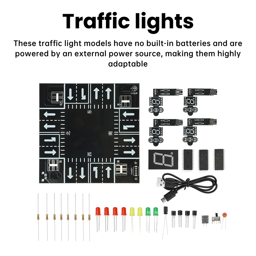 Traffic Light Simulator Kit wi - Diy Electronics Kits For Adults recensione e prezzo