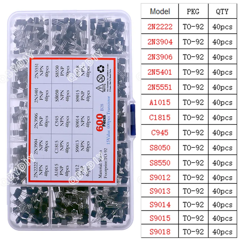 DIP SMD Mosfet Triode Thyristo - Mosfet Transistor Set recensione e prezzo