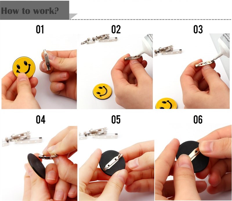 20pcs 20 25 32 38mm Brooch Cli - Diy Q recensione e prezzo
