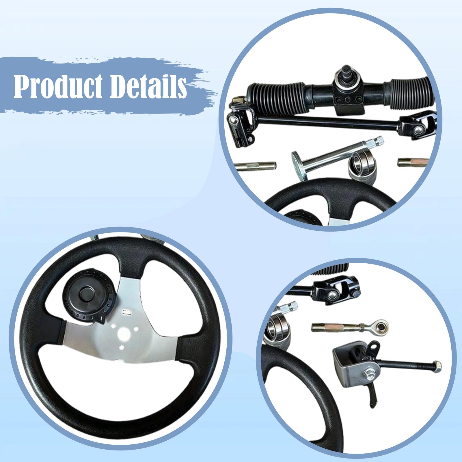 DIY Go Kart 300mm Steering Whe - Diy Electric Car recensione e prezzo