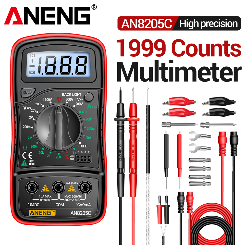 Multimeter hFE Triode Test  AN - Multimeter Digital recensione e prezzo