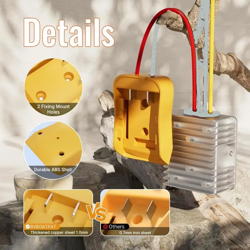 For Dewalt 18V Battery Holder  - Diy Electronics Power Supply recensione e prezzo