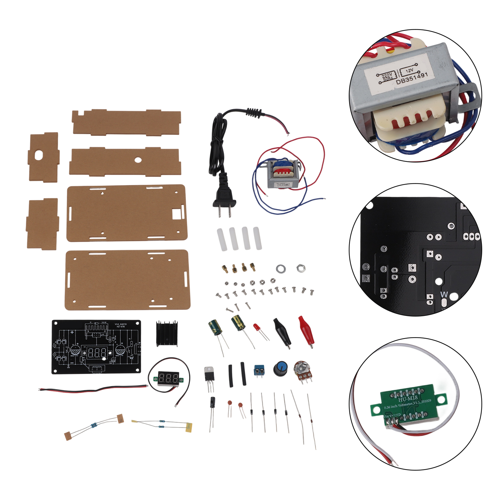 LM317 Voltage Regulator Power  - Diy Electronics Power Supply recensione e prezzo