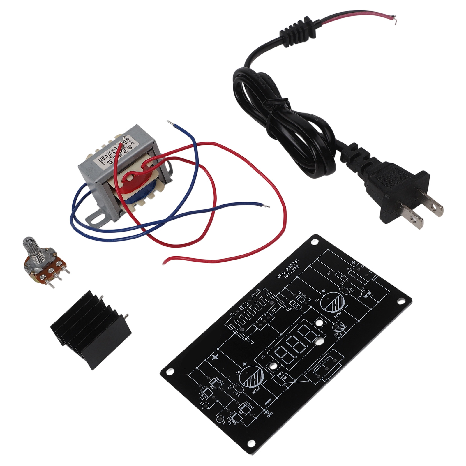 LM317 Voltage Regulator Power  - Diy Electronics Power Supply recensione e prezzo