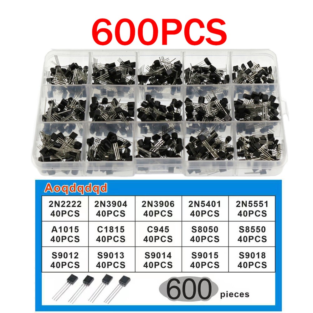 600pcs Transistor Kit A1015 C1 - Mosfet Transistor Set recensione e prezzo