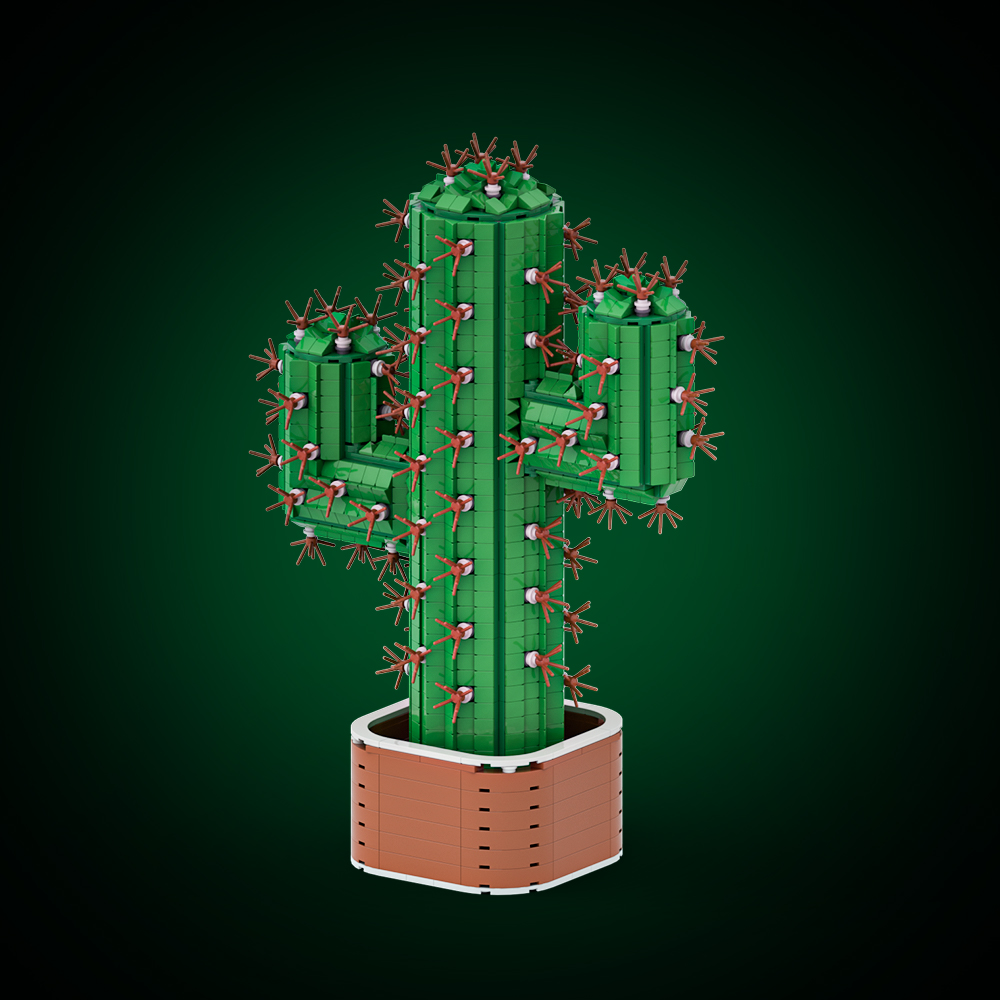 Gobricks  MOC The Giant Cactus - Diy Electronics Gifts recensione e prezzo