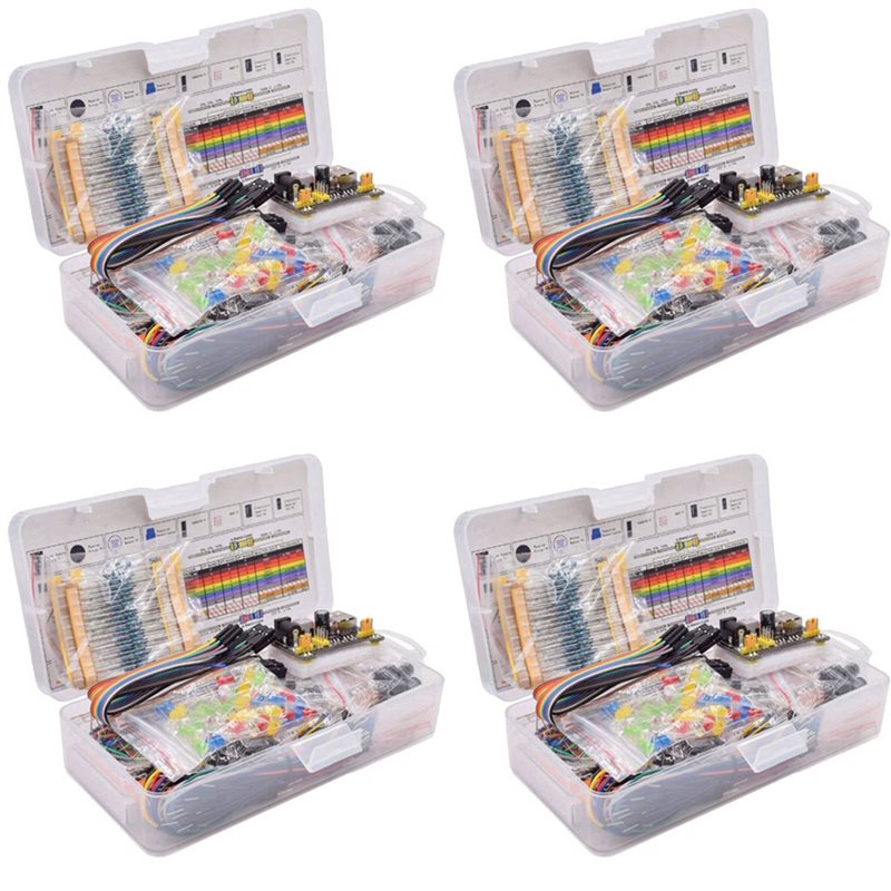 JABS-4X New Breadboard Set Ele - Diy Electronics Starter Kit recensione e prezzo