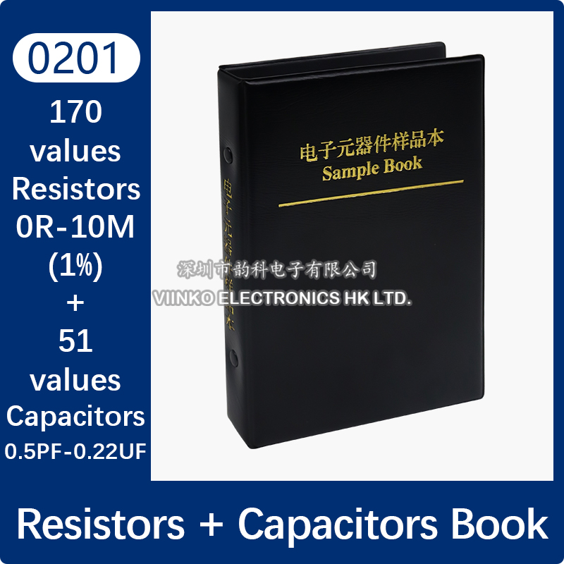 Capacitor Resistor Mixed Book  - Capacitor Kit Assortment recensione e prezzo