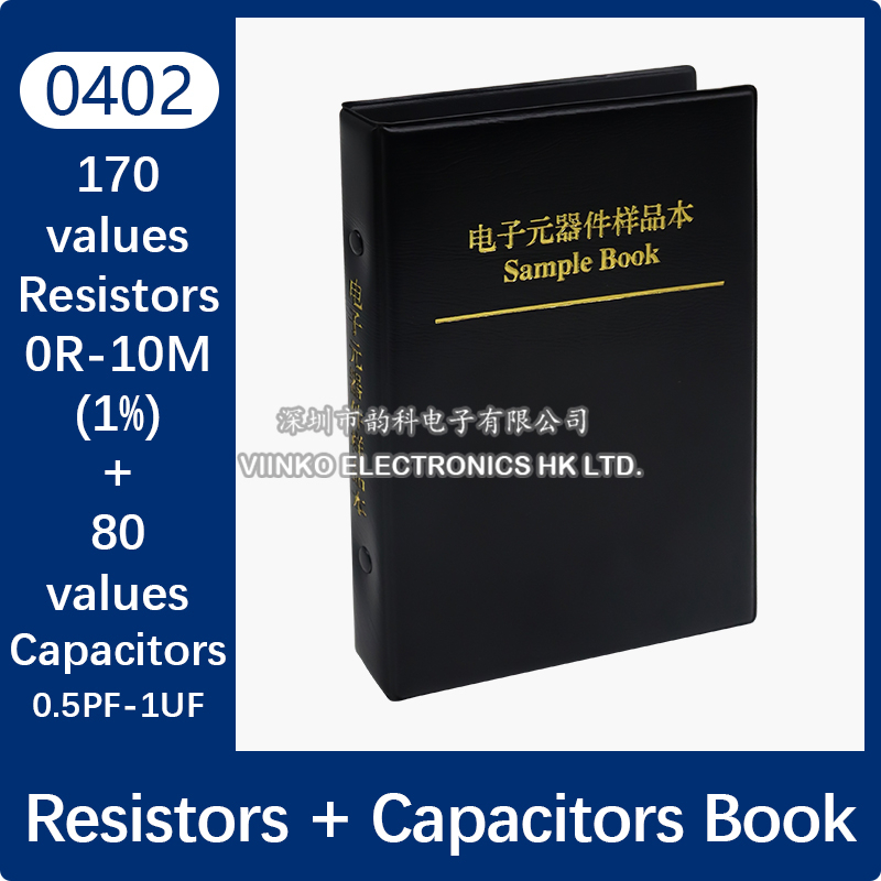 Capacitor Resistor Mixed Book  - Capacitor Kit Assortment recensione e prezzo
