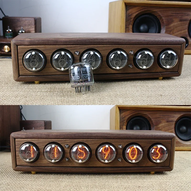 Luxury Wood Nixie Tube Clock D - Diy Electronics Ideas recensione e prezzo
