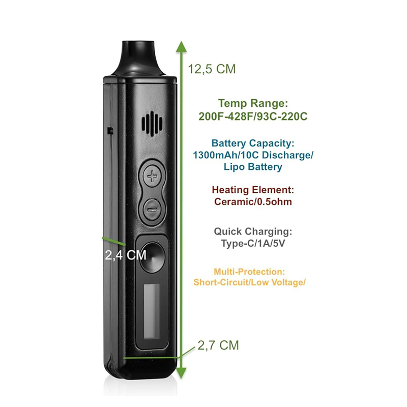 Anix Taurus Dry Herb Vaporizer - Diy Vape Electronics recensione e prezzo