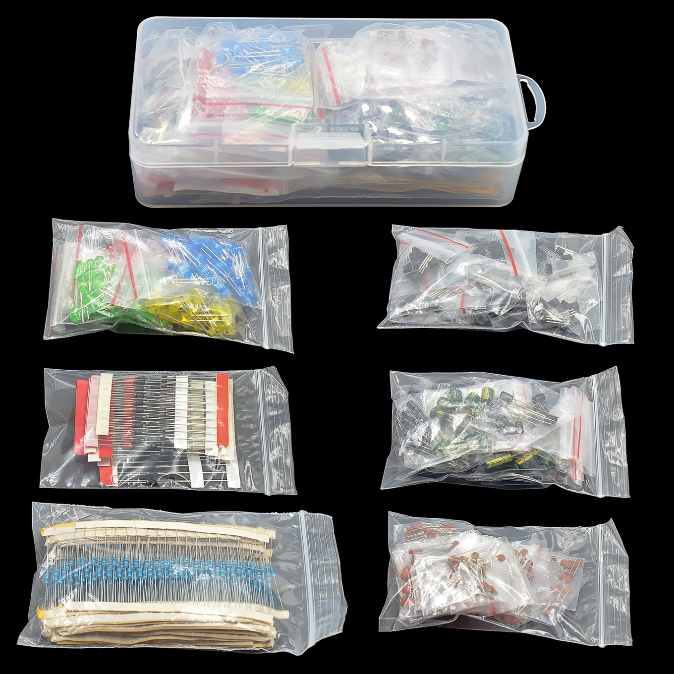 Electronic components Kits Met - Capacitor Kit Assortment recensione e prezzo