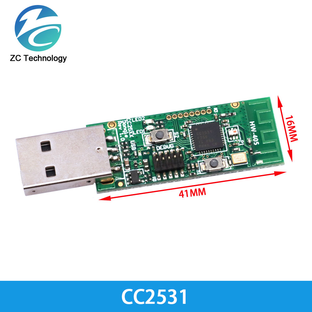 Wireless Zigbee CC2531 CC2540  - Logic Analyzer Usb recensione e prezzo