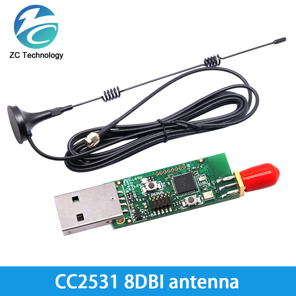 Wireless Zigbee CC2531 CC2540  - Logic Analyzer Usb recensione e prezzo