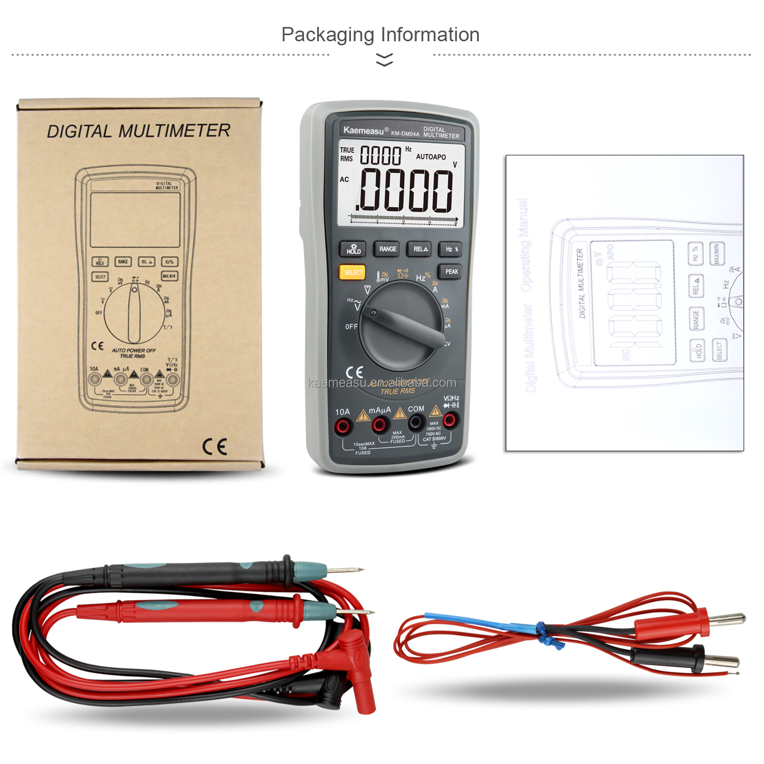04A Clamp Meter AC DC Digital  - Multimeter Digital recensione e prezzo