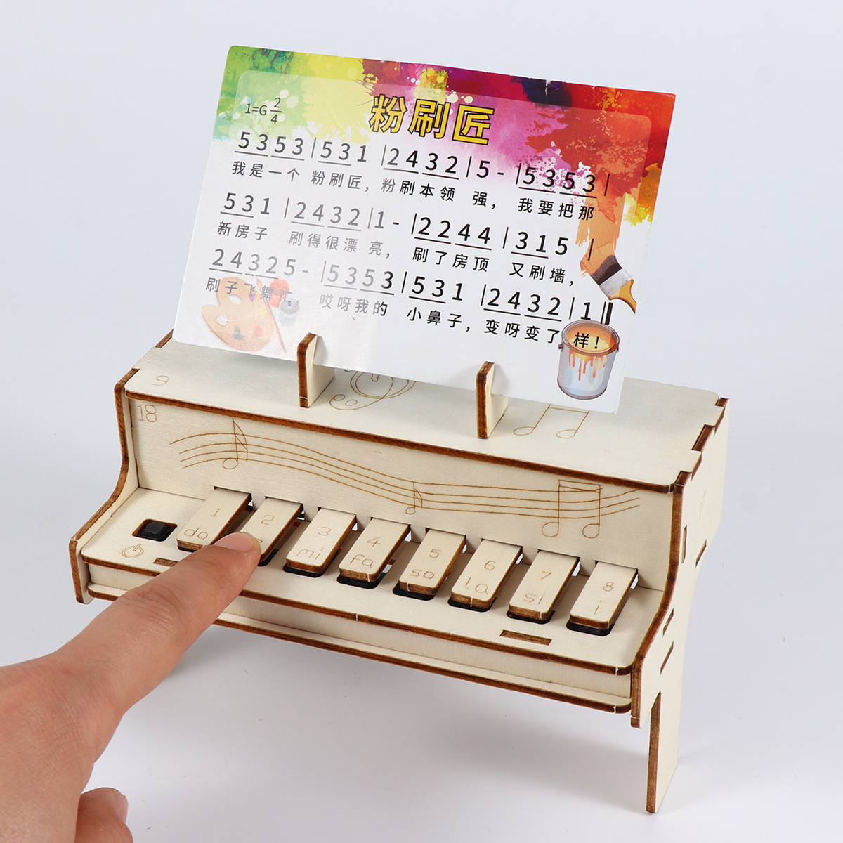 DIY Wooden Electronic Piano Mo - Diy Electronics Kits For Adults recensione e prezzo