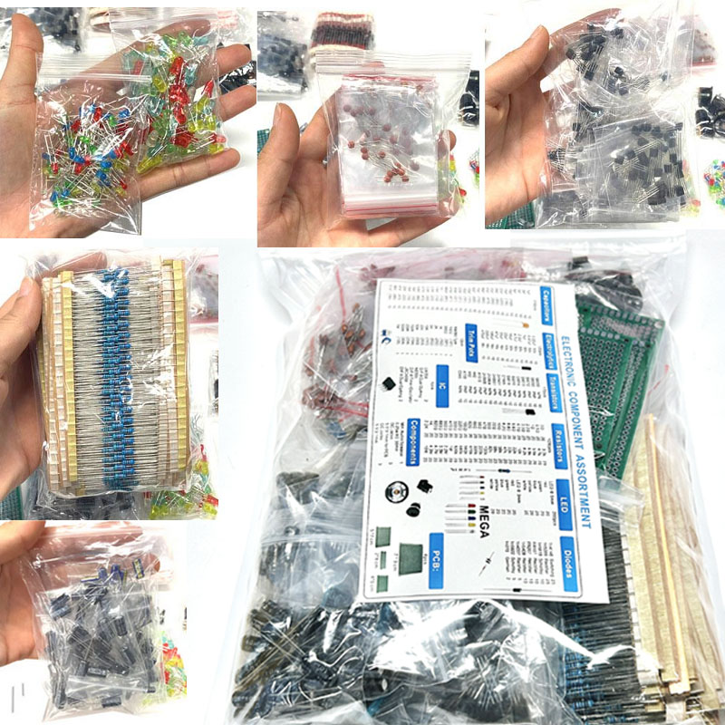 1818PCS DIY Electronics Compon - Capacitor Kit Assortment recensione e prezzo