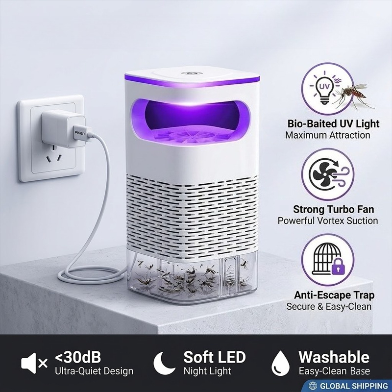 New Mosquito Killer Lamp USB F - Diy Lamp Electronics recensione e prezzo