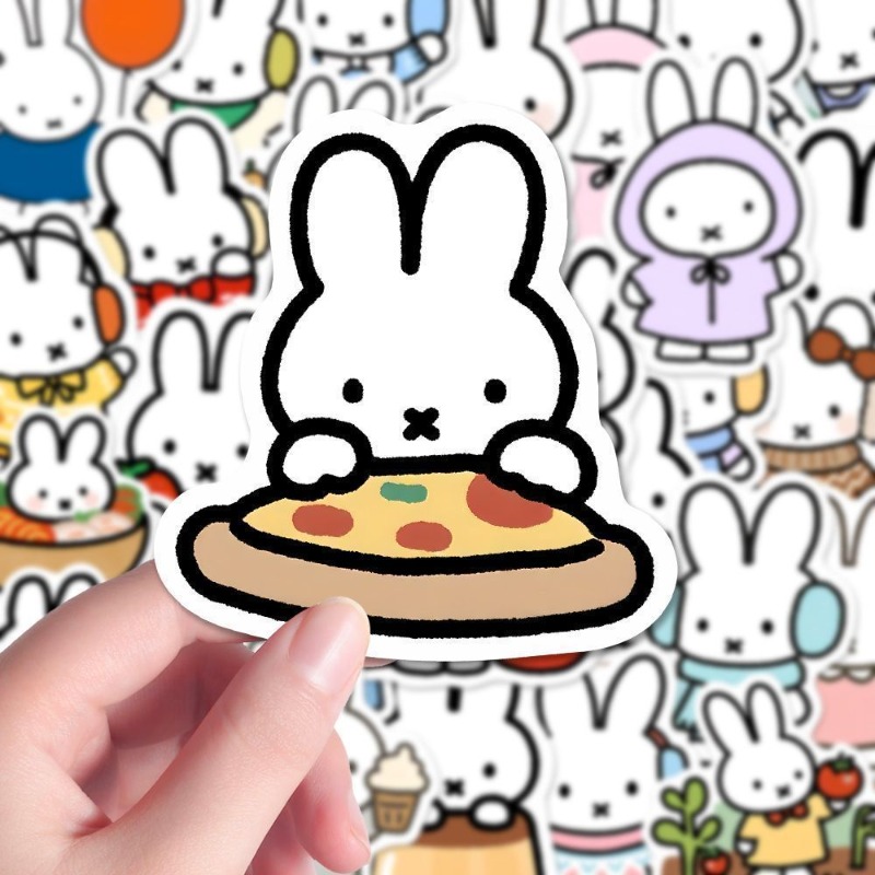 Miffy Rabbit Head Sticker High - Diy Q recensione e prezzo