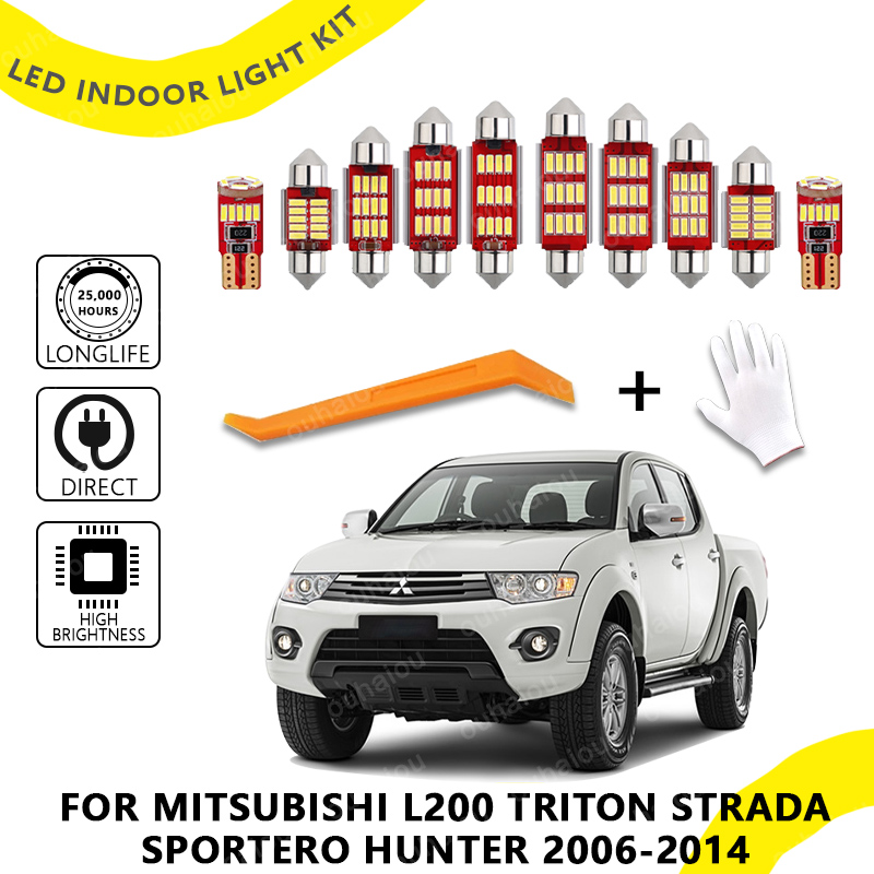 11Pcs For Mitsubishi L200 Trit - Led Assortment Kit recensione e prezzo