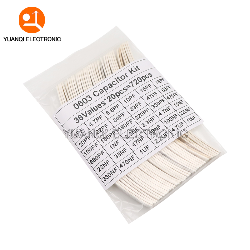 320PCS 720PCS 0603 0805 1206 S - Capacitor Kit Assortment recensione e prezzo