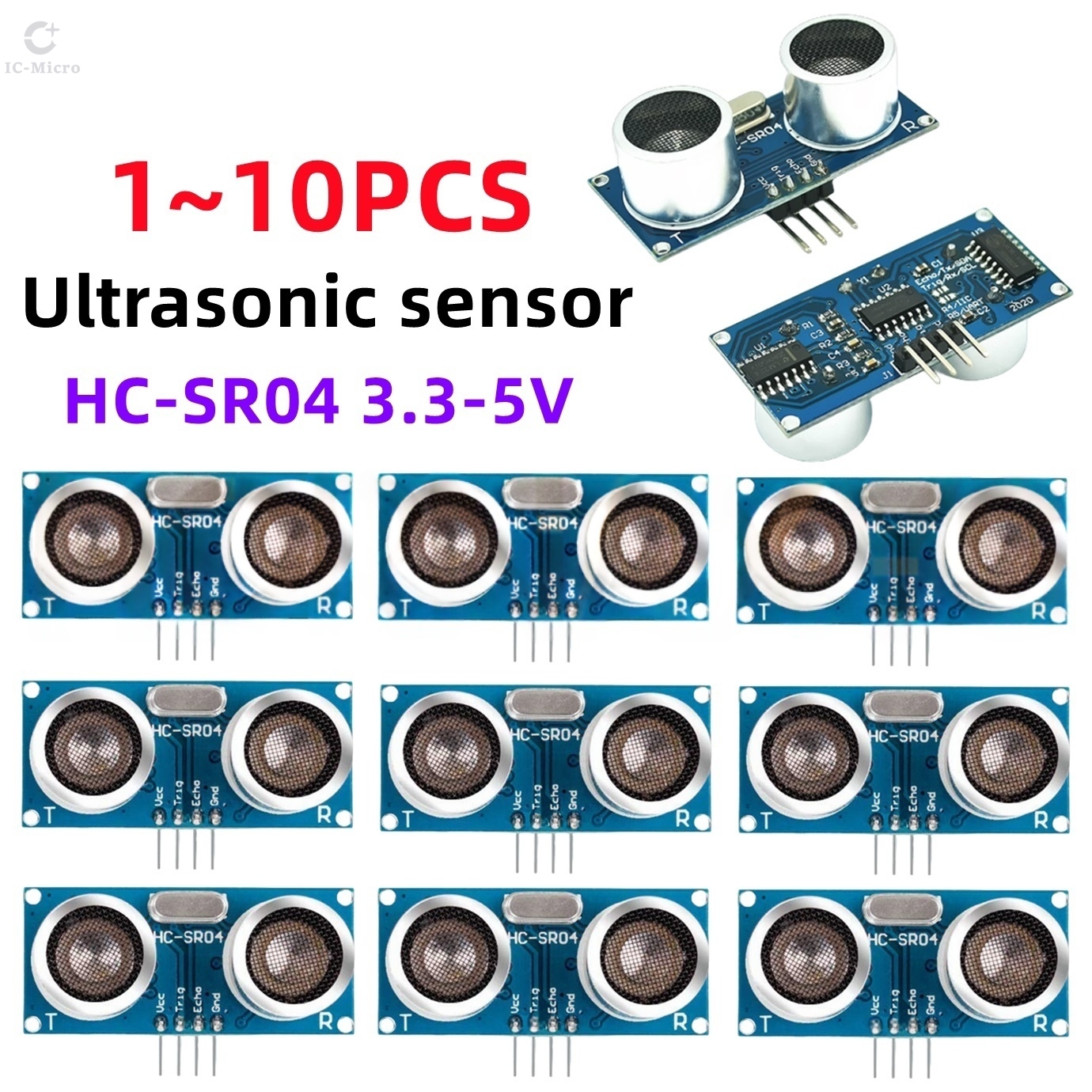 XZG Ultrasonic sensor HC-SR04  - Ultrasonic Sensor Hc recensione e prezzo