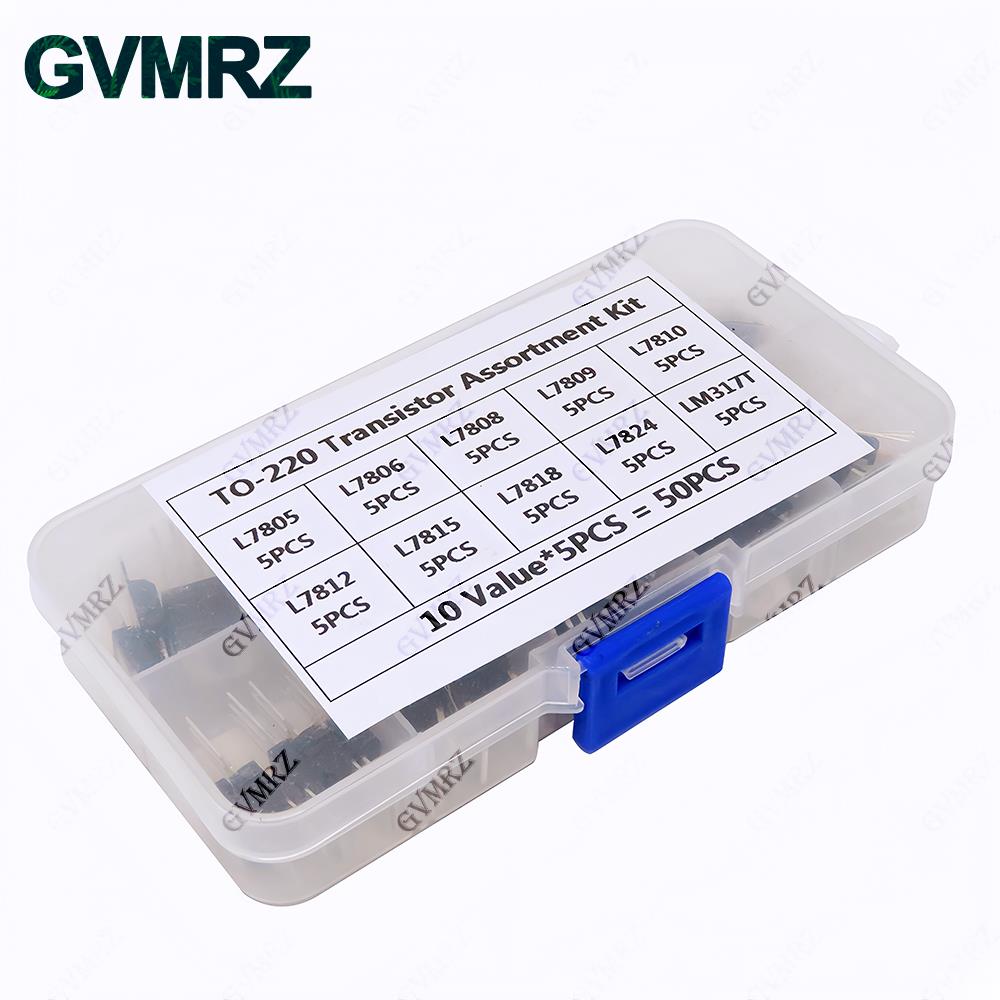50PCS 10Values TO-220 Transist - Mosfet Transistor Set recensione e prezzo